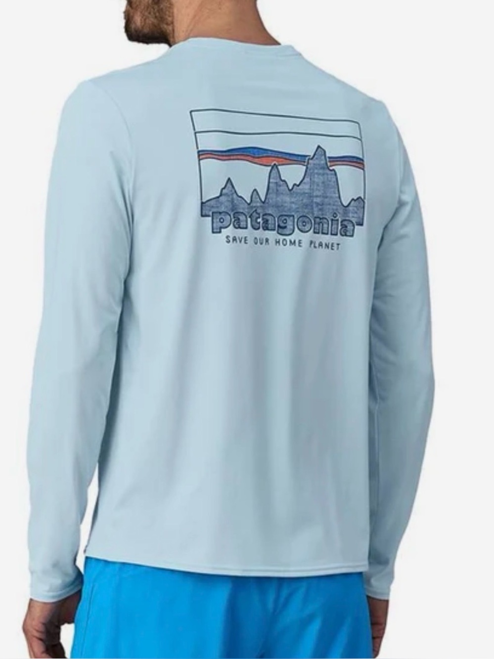 Patagonia Capilene Cool Daily Graphic Men’s Long-Sleeve Shirt